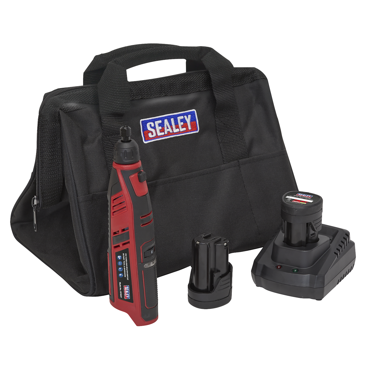 SV12 Series Cordless Multipurpose Rotary Tool & Engraver Kit 49pc 12V - 2 Batteries