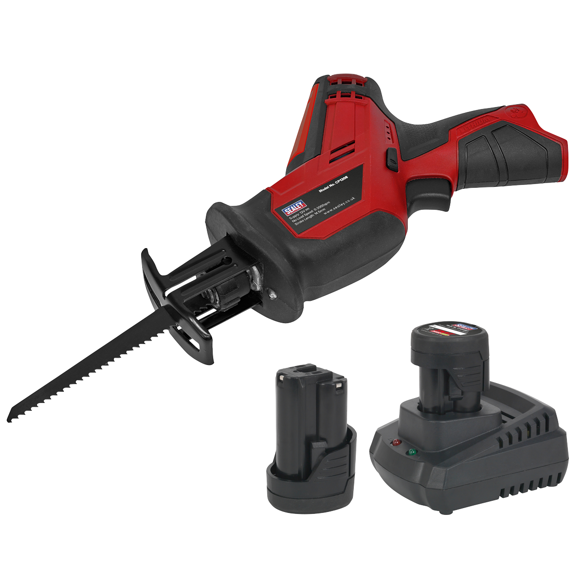 SV12 Series Cordless Reciprocating Saw Kit 12V - 2 Batteries