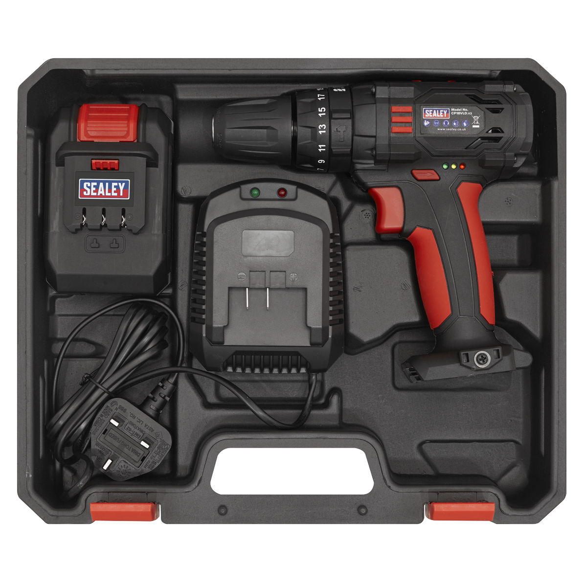 10mm Cordless Combi Drill 18V