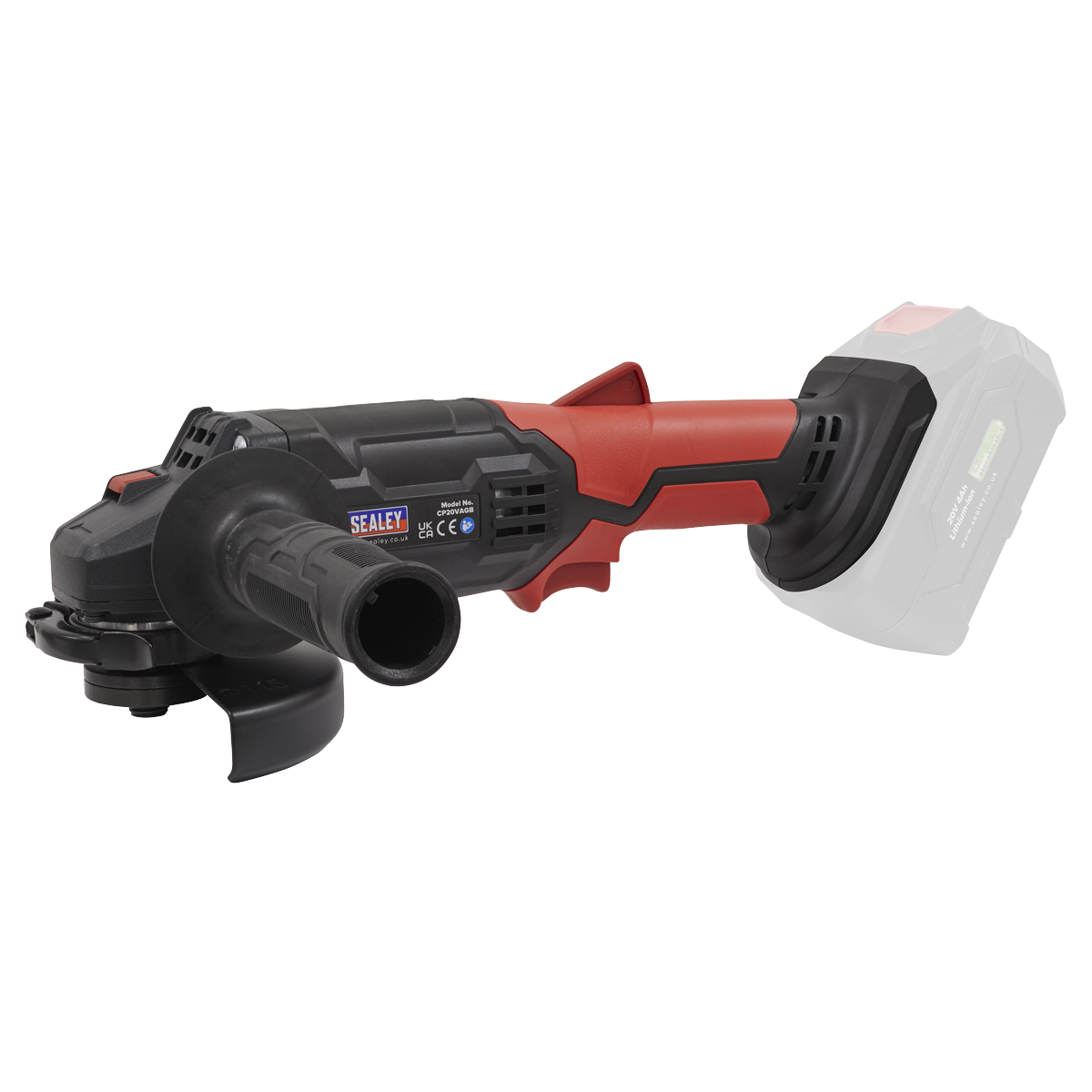 SV20 Series 115mm Cordless Angle Grinder Kit 20V 4Ah - 2 Batteries