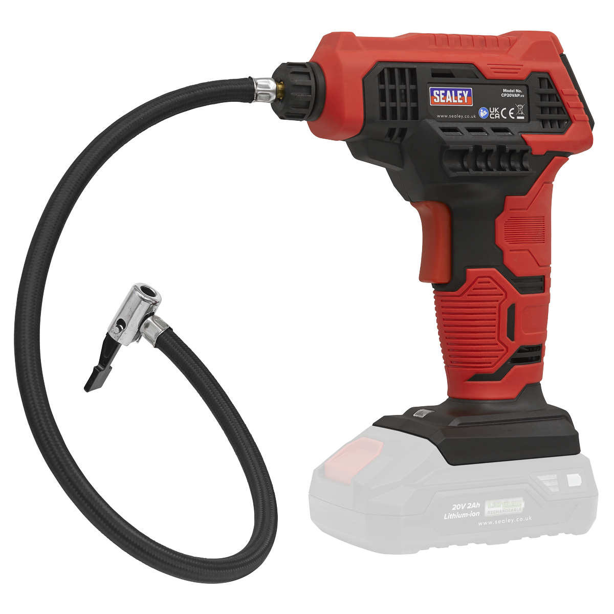 SV20 Series Cordless Air Pump Kit 20V 2Ah - 2 Batteries