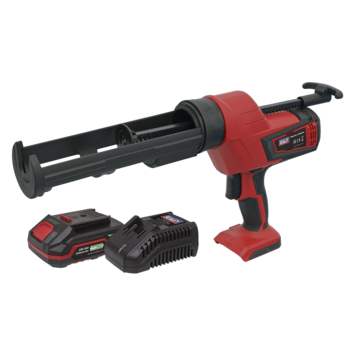 SV20 Series 310ml Cordless Caulking Gun Kit 20V 2Ah