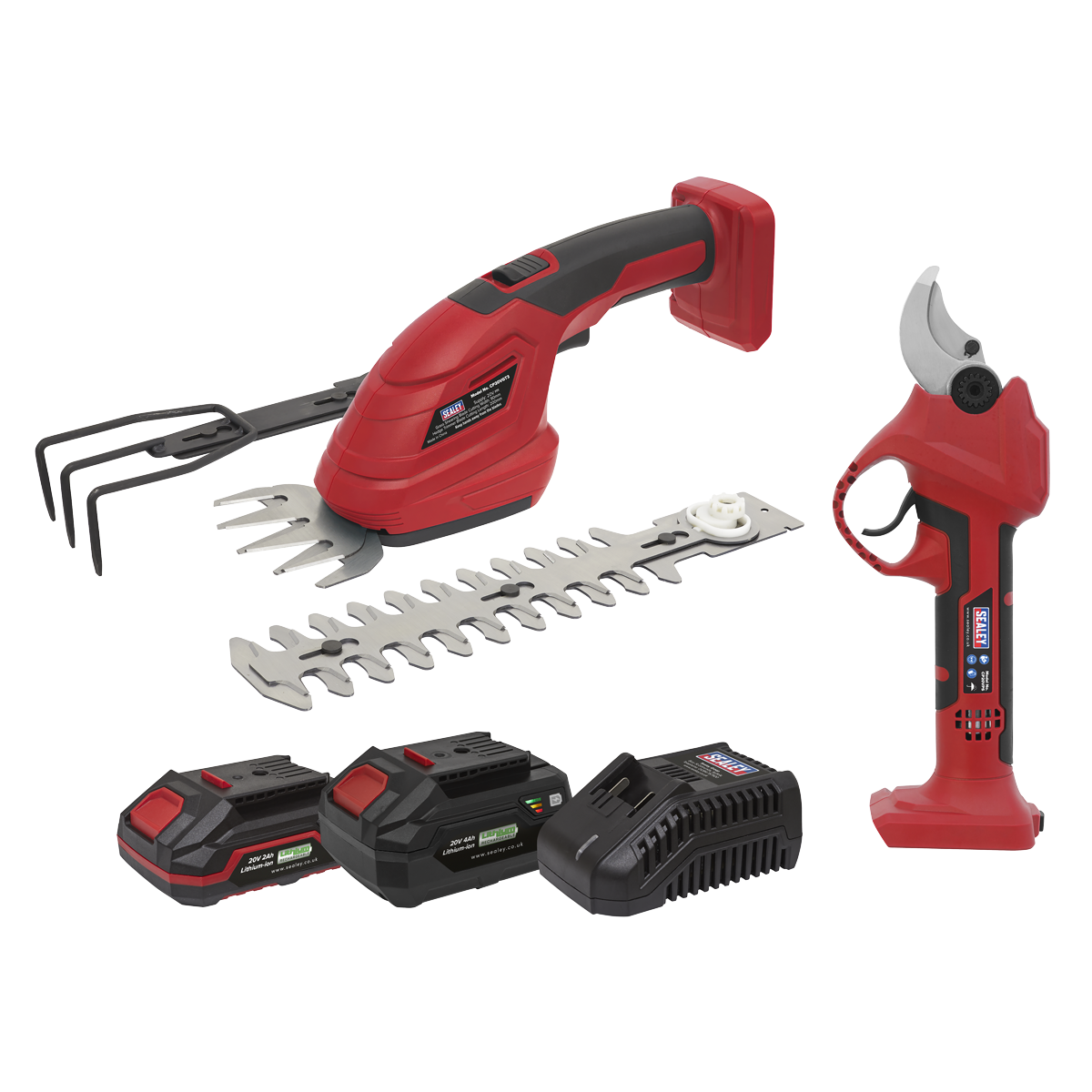 2 x SV20 Series Cordless Gardening/Pruning Combo Kit 20V - 2 Batteries