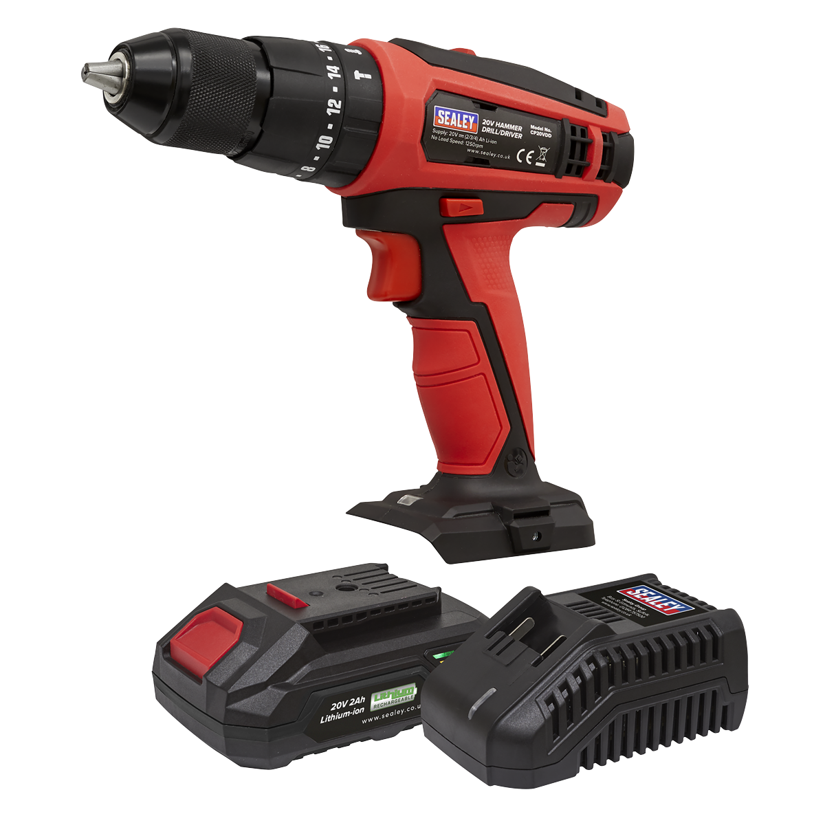 SV20 Series 13mm Cordless Combi Drill Kit 20V 2Ah