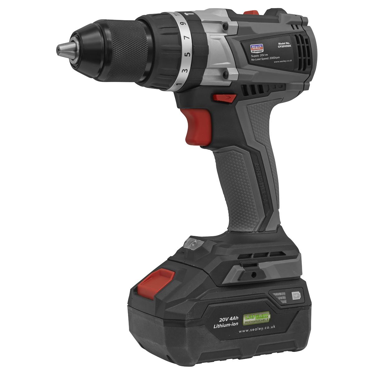Premier SV20 Series 13mm Brushless Cordless Combi Drill 20V - Body Only