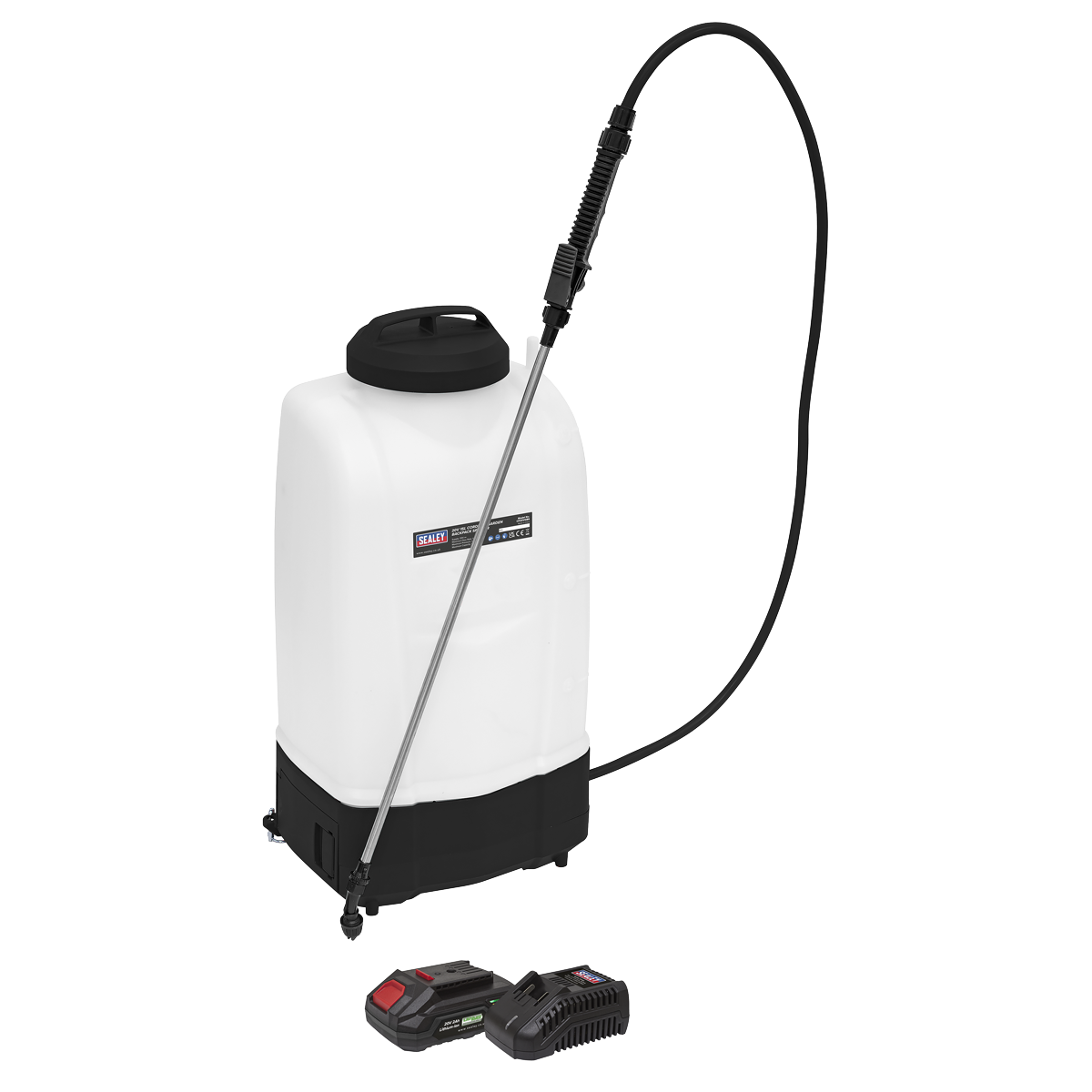 SV20 Series 15L Cordless Garden Backpack Sprayer 20V 2Ah