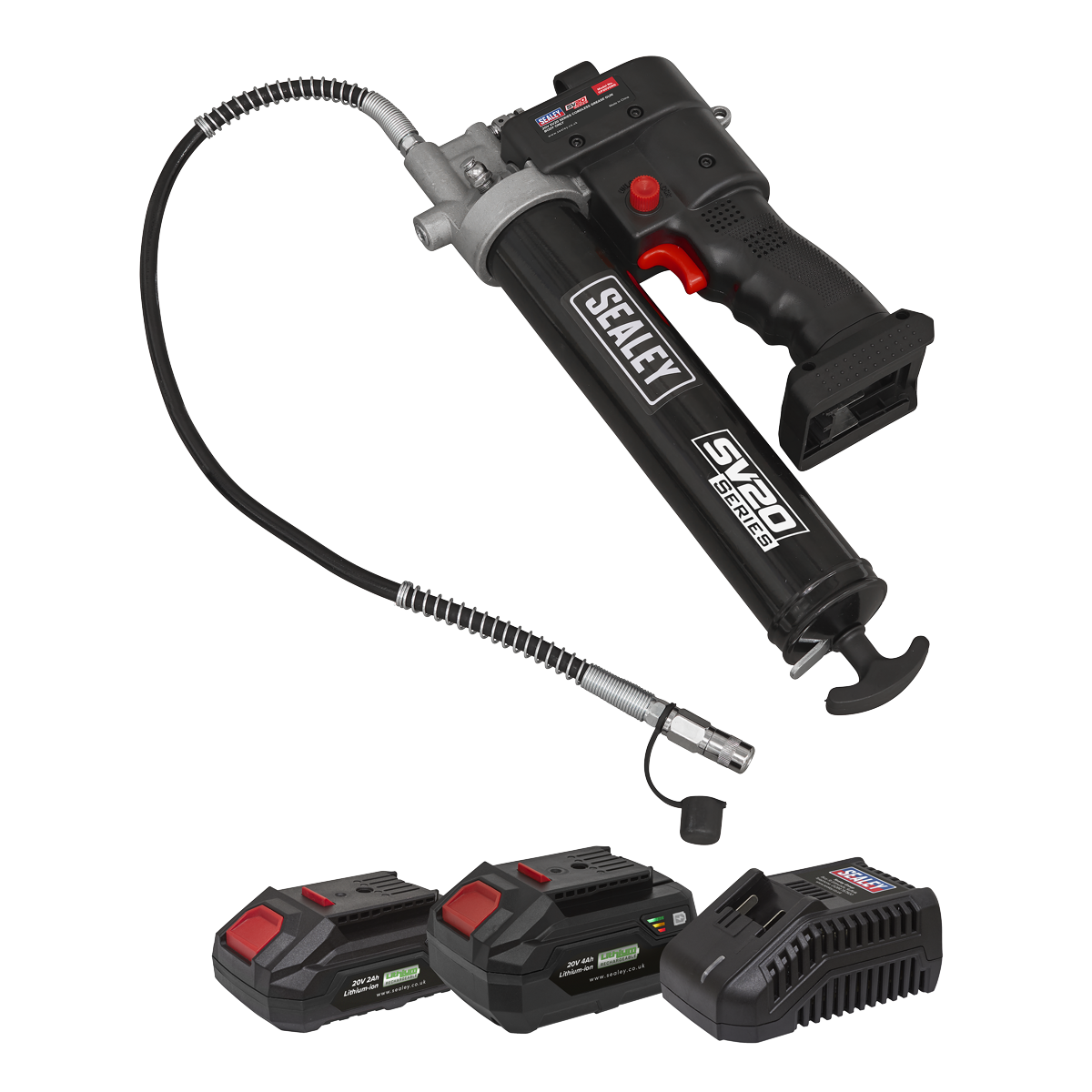 SV20 Series Cordless Grease Gun 20V - 2 Batteries