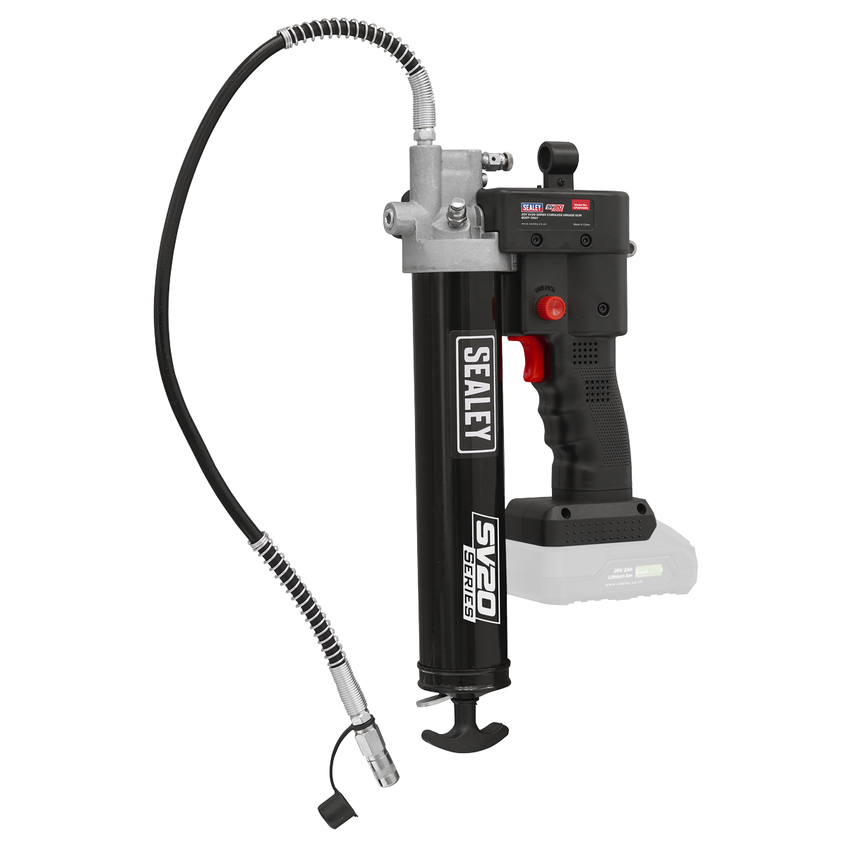 SV20 Series Grease Gun Kit 20V 2Ah