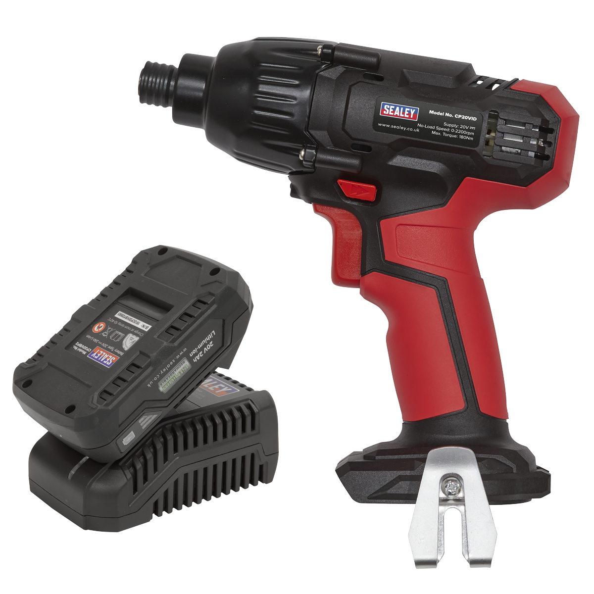 SV20 Series 1/4"Hex Drive Cordless Impact Driver 20V 2Ah