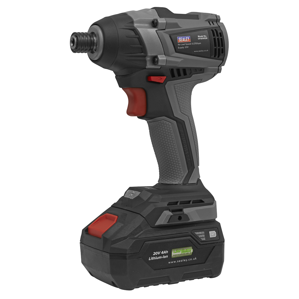 Premier SV20 Series 1/4"Hex Brushless Cordless Impact Driver 20V - Body Only