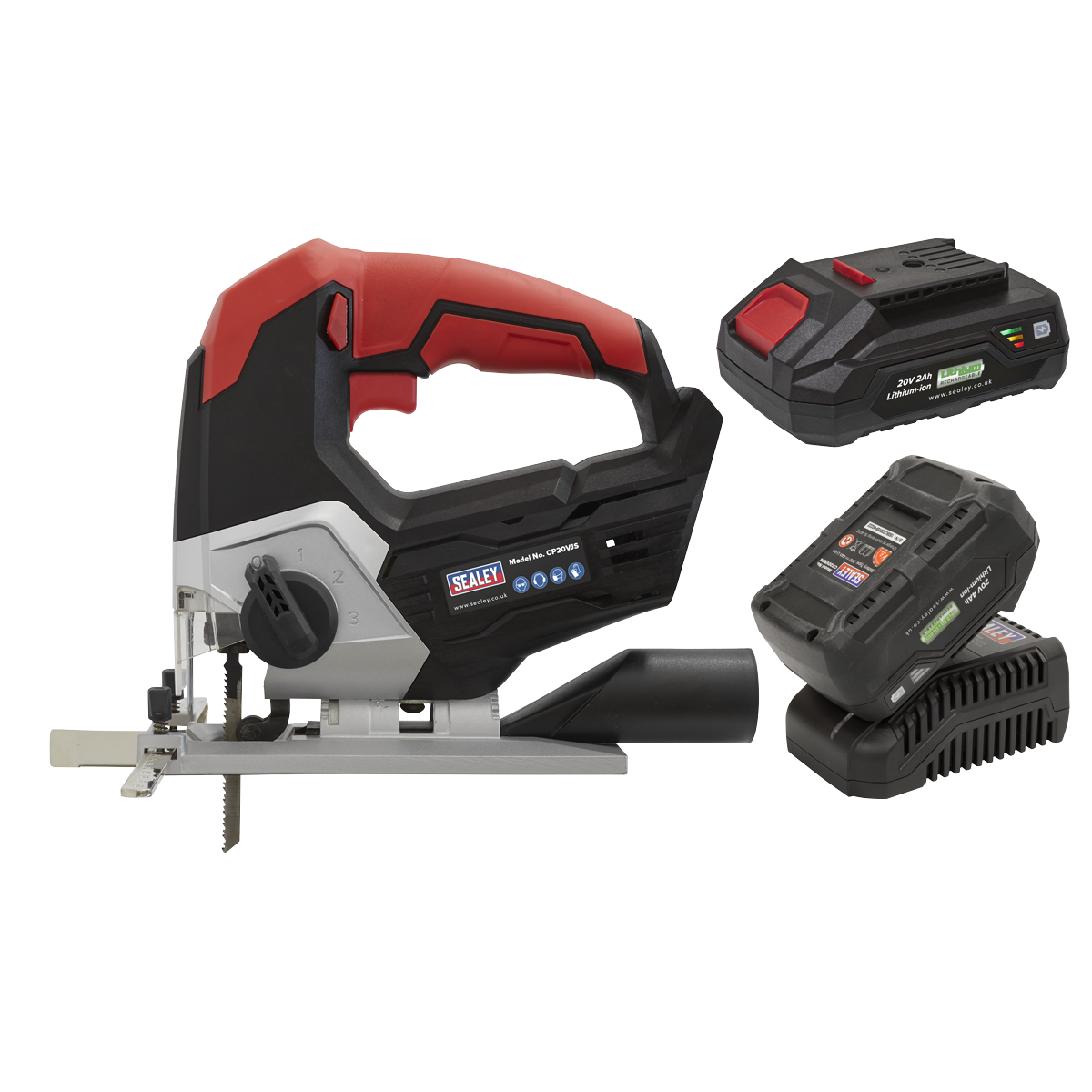 SV20 Series Cordless Jigsaw Kit 20V - 2 Batteries