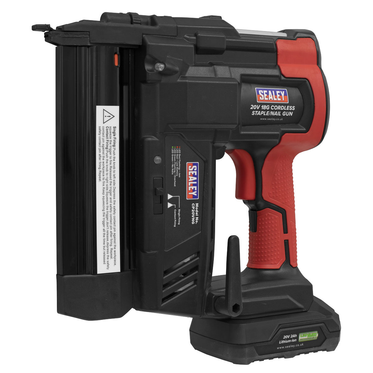 SV20 Series Cordless Nail/Staple Gun 18G 20V - Body Only