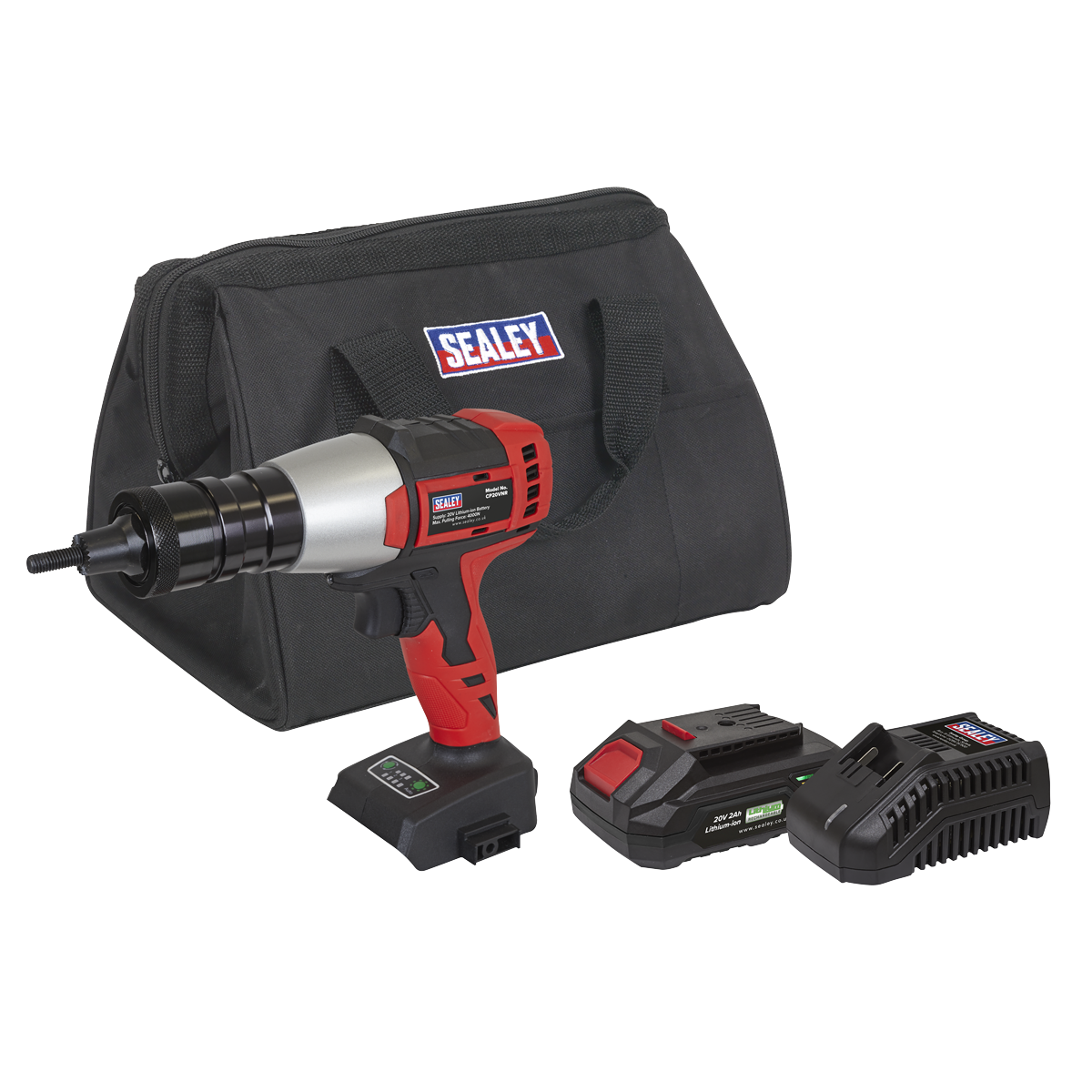 SV20 Series Brushless Cordless Nut Riveter 20V 2Ah