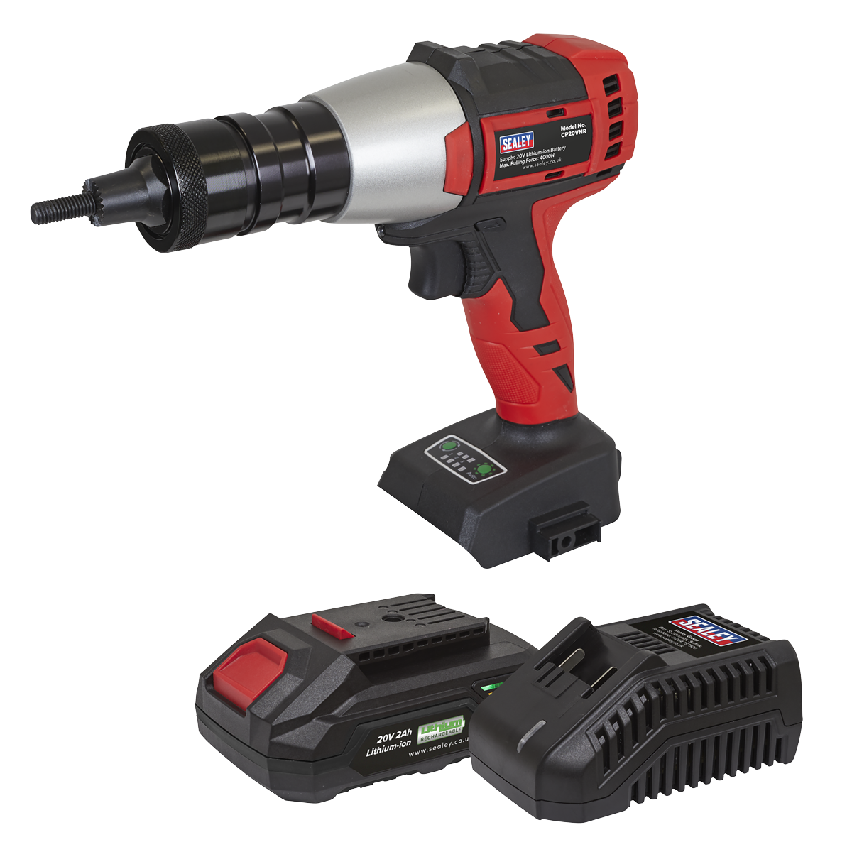 SV20 Series Brushless Cordless Nut Riveter 20V 2Ah