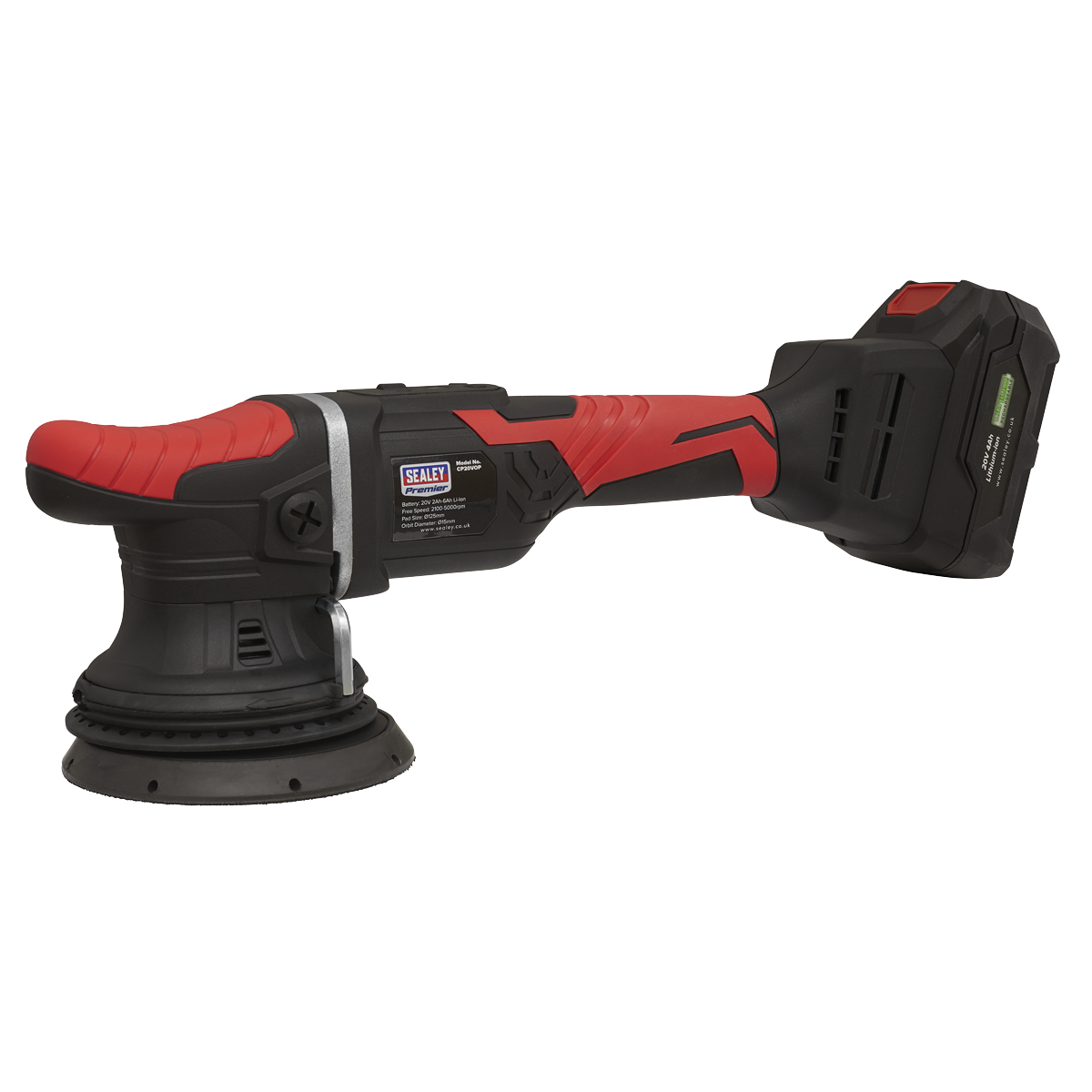 Premier SV20 Series 125mm Cordless Orbital Polisher 20V - Body Only