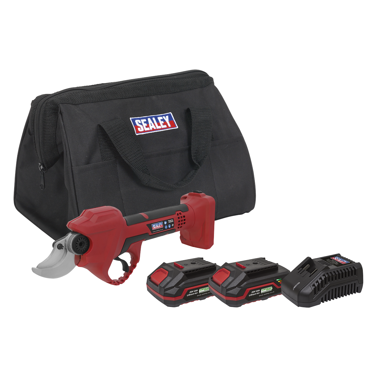 SV20 Series Cordless Pruning Shears Kit 20V 2Ah - 2 Batteries