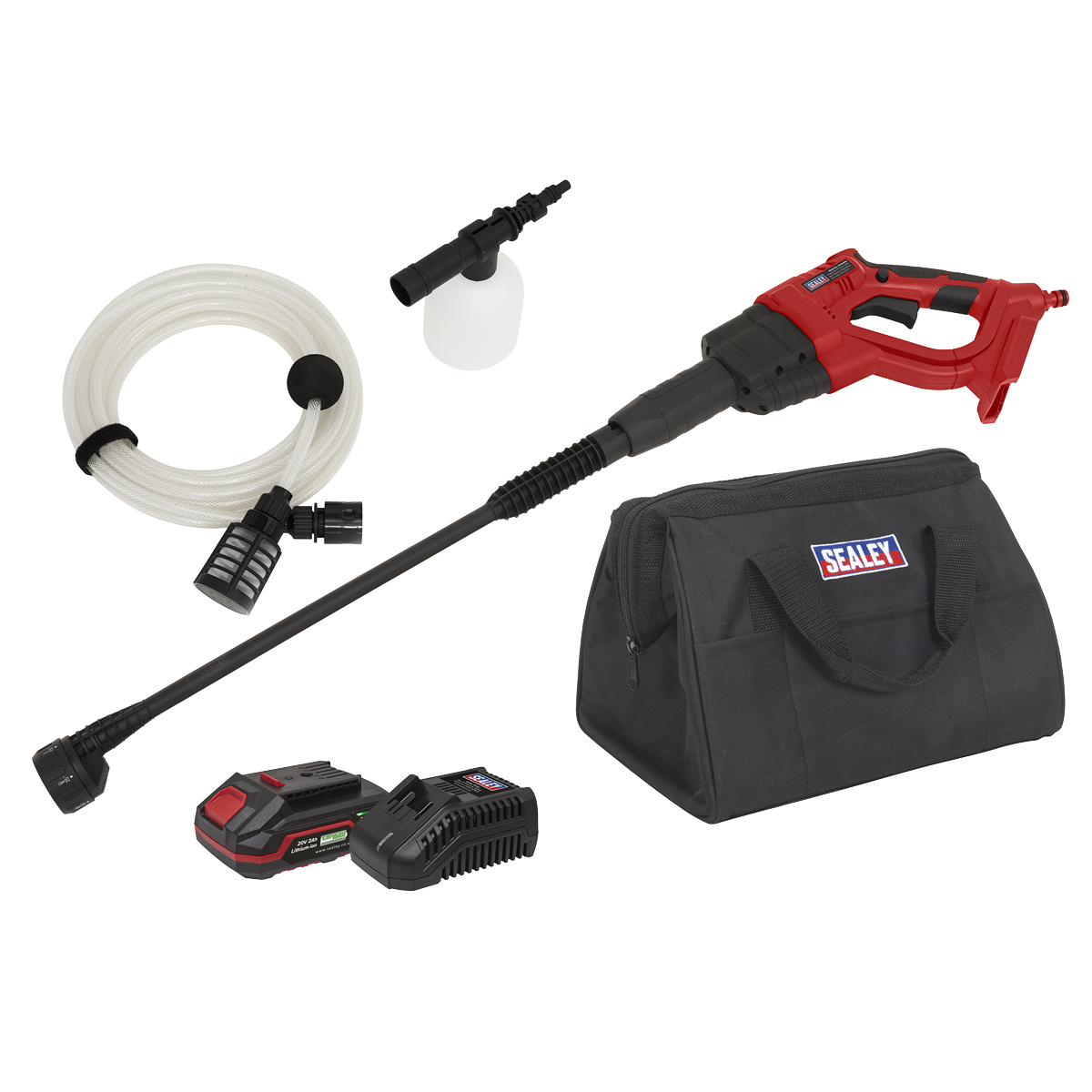 SV20 Series Cordless Pressure Washer Kit 20V 2Ah
