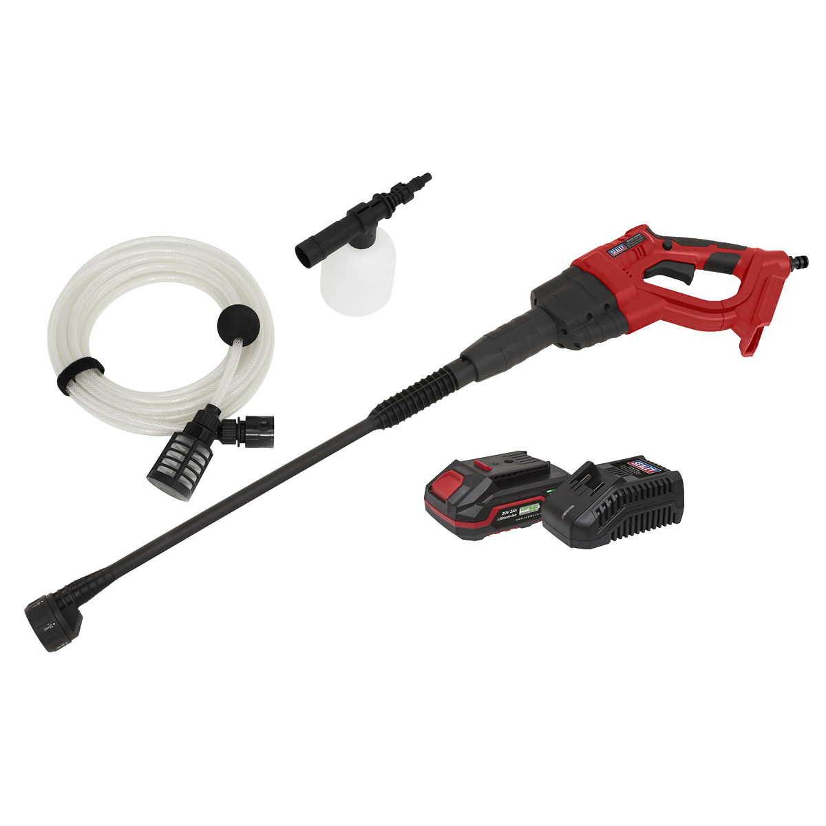 SV20 Series Cordless Pressure Washer Kit 20V 2Ah