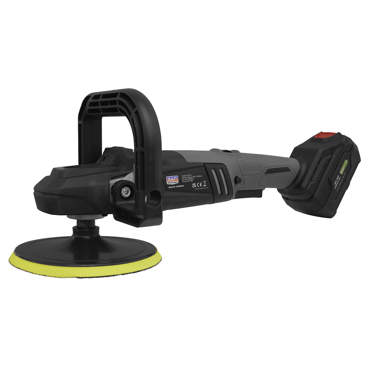 Premier SV20 Series 180mm Brushless Cordless Rotary Polisher 20V - Body Only