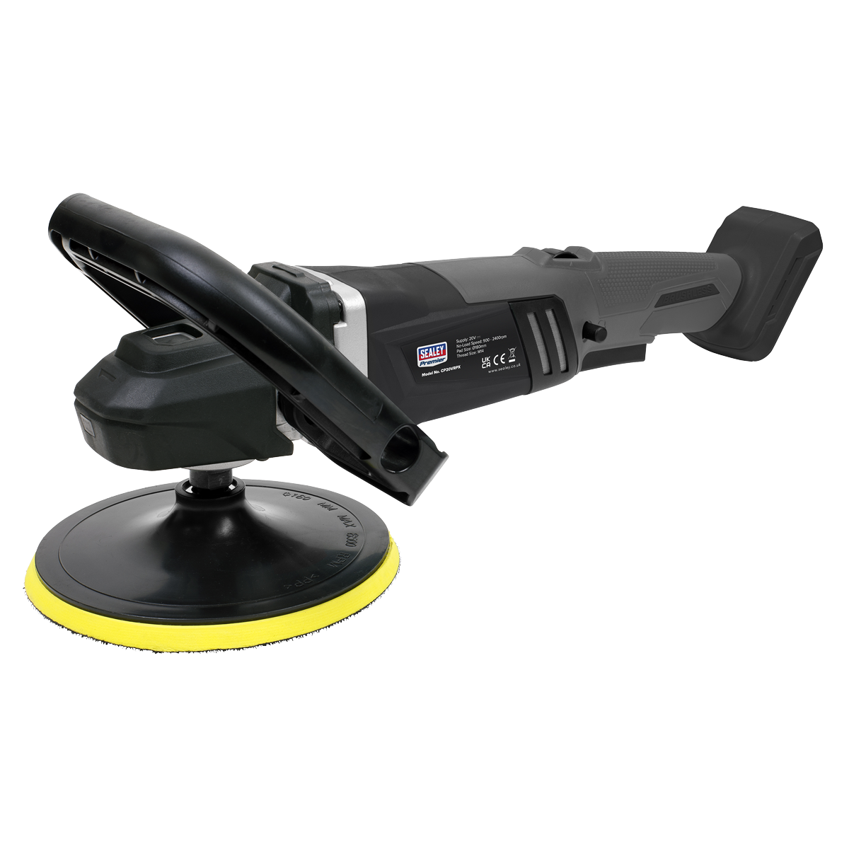 Premier SV20 Series 180mm Brushless Cordless Rotary Polisher 20V - Body Only