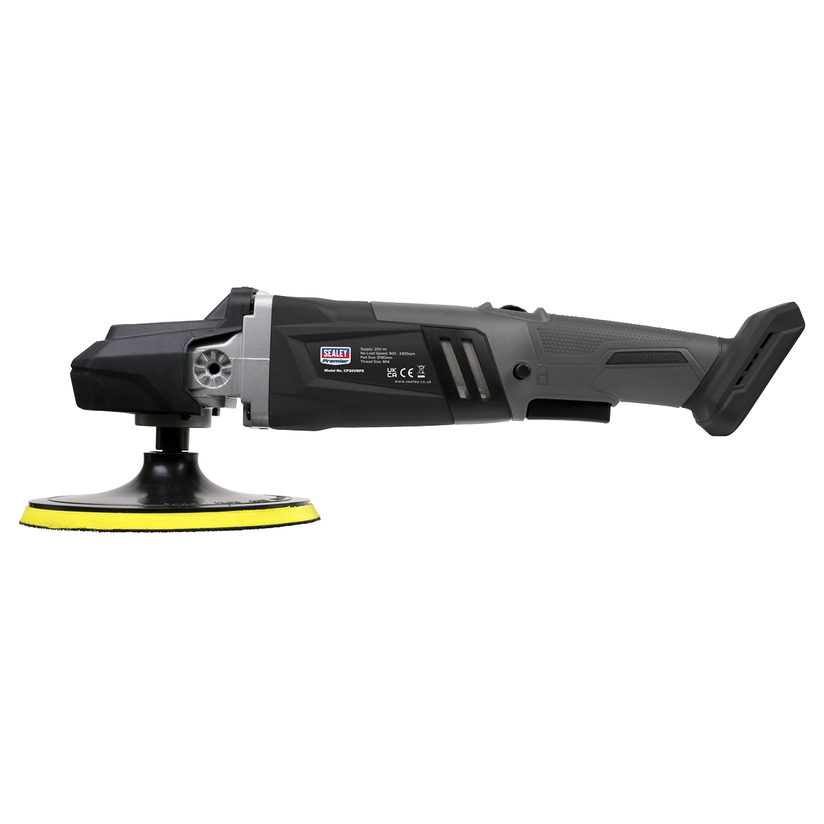 Premier SV20 Series 180mm Brushless Cordless Rotary Polisher 20V - Body Only