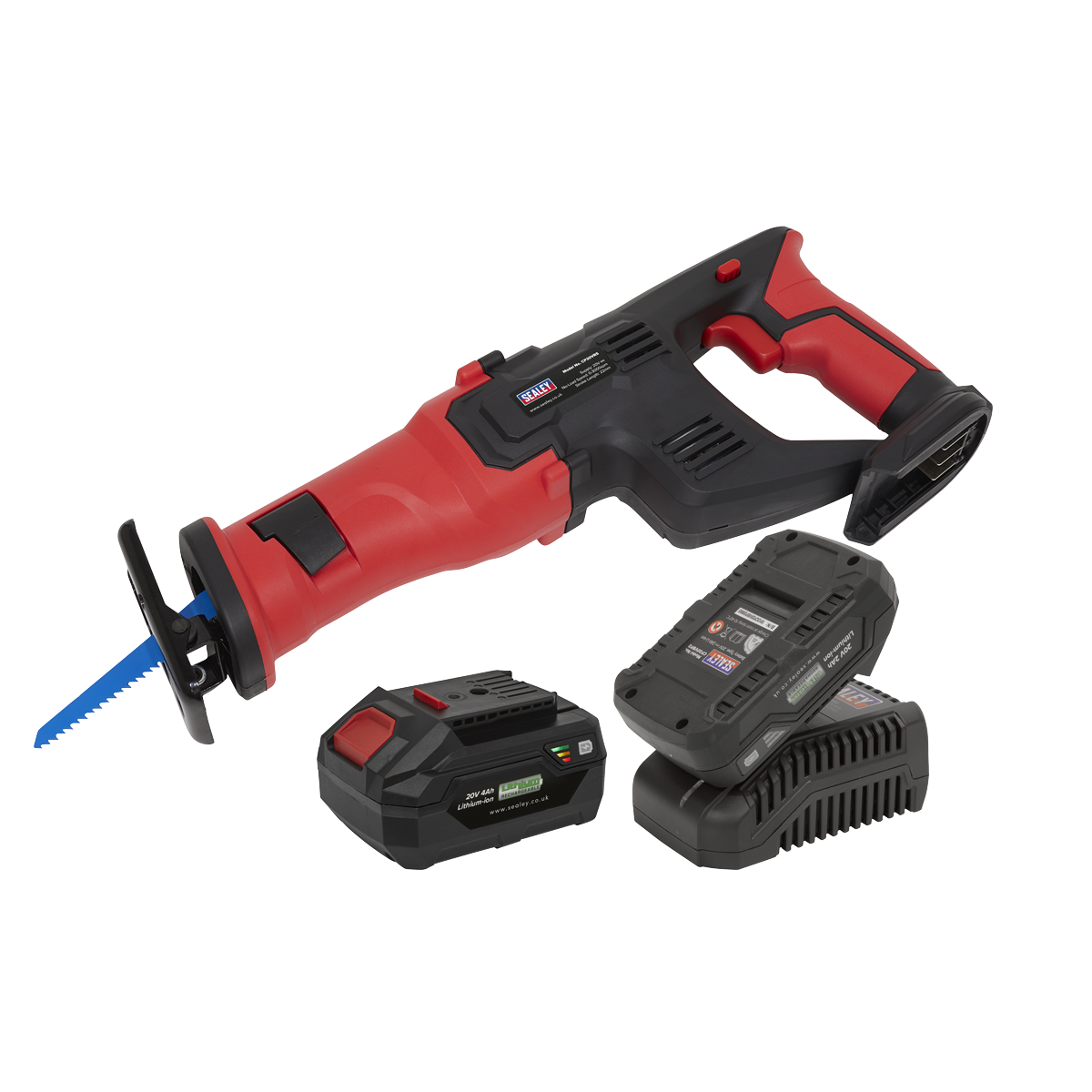 SV20 Series Cordless Reciprocating Saw 20V - 2 Batteries