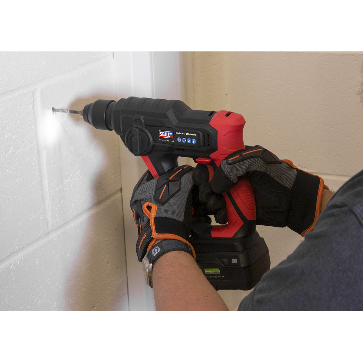 SV20 Series SDS Plus Cordless Rotary Hammer Drill 20V - Body Only