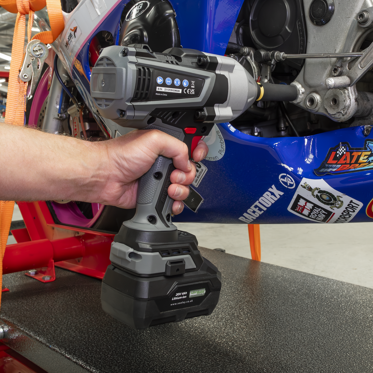 Premier SV20 Series Cordless Impact Wrench Kit 20V 4Ah