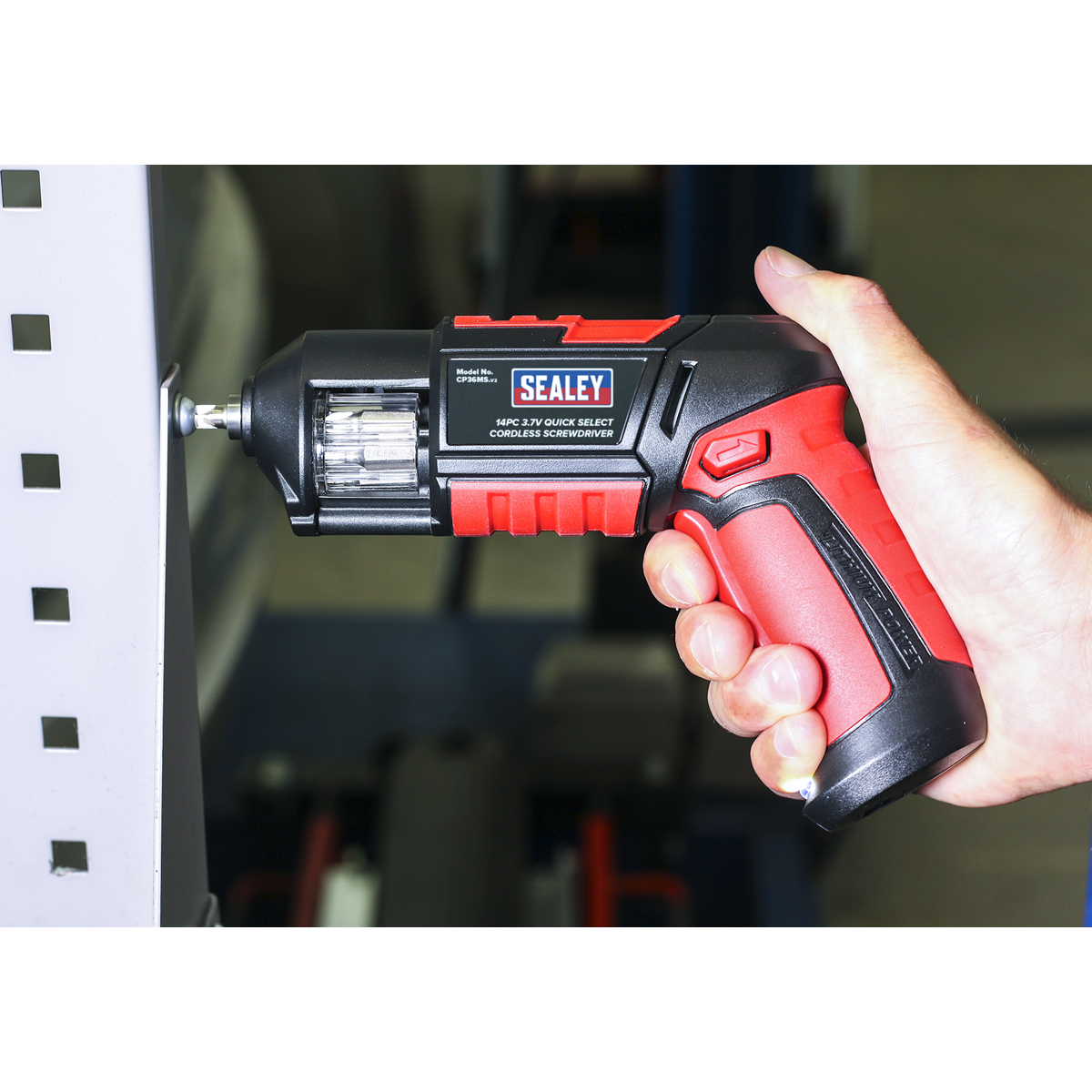 Cordless Quick Select Screwdriver 3.7V 14pc