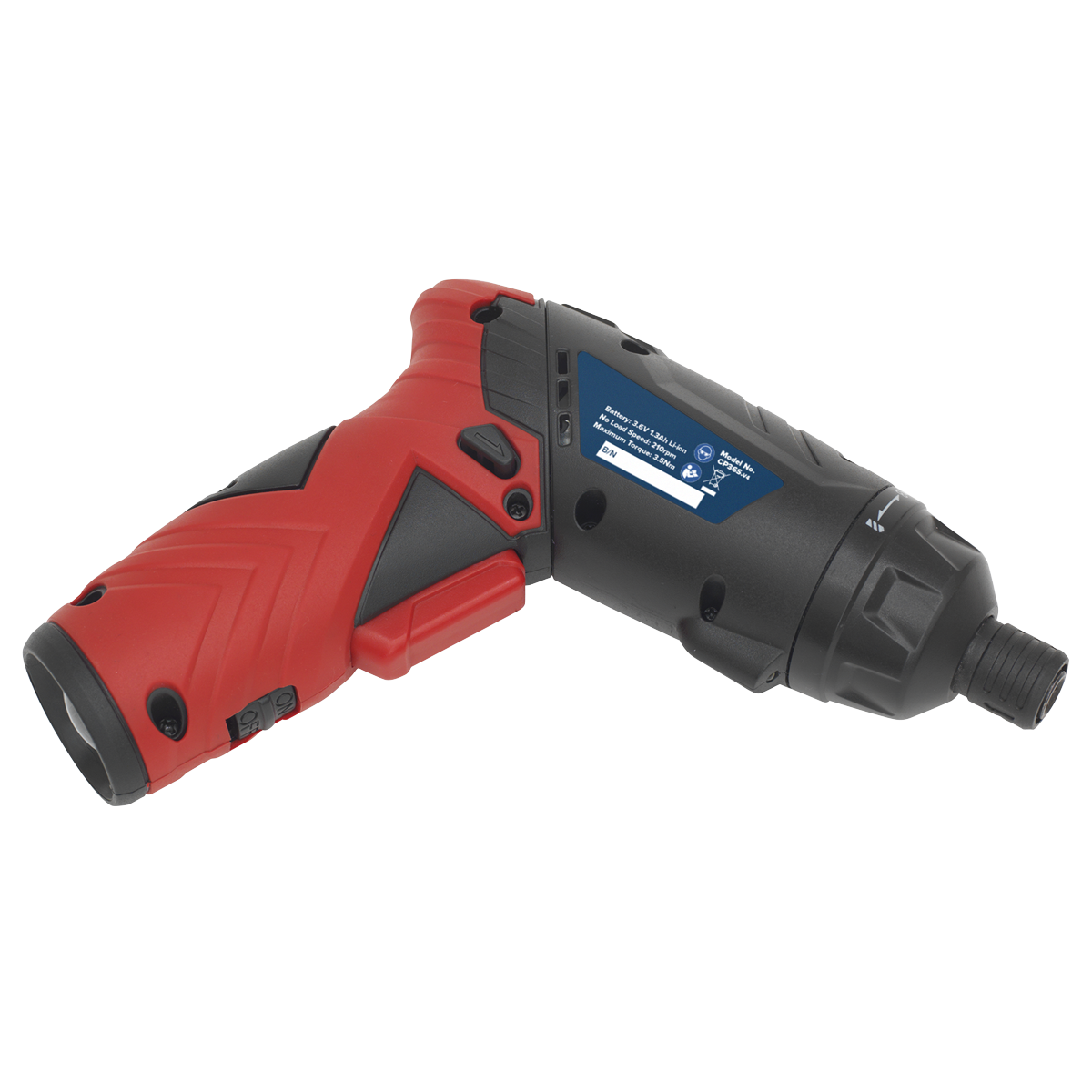 Cordless Screwdriver Set 3.6V 53pc