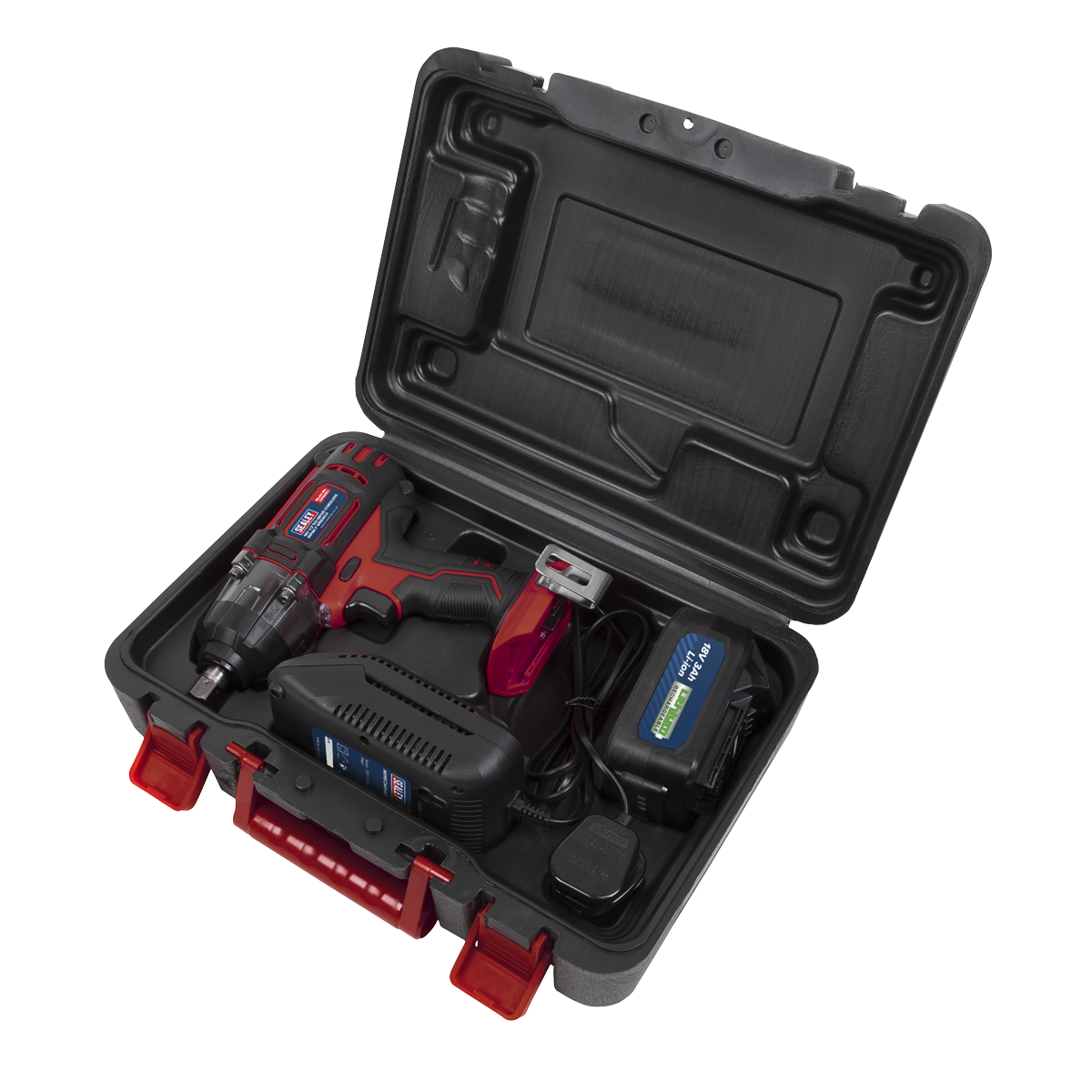 1/2"Sq Drive Cordless Impact Wrench 18V 3Ah