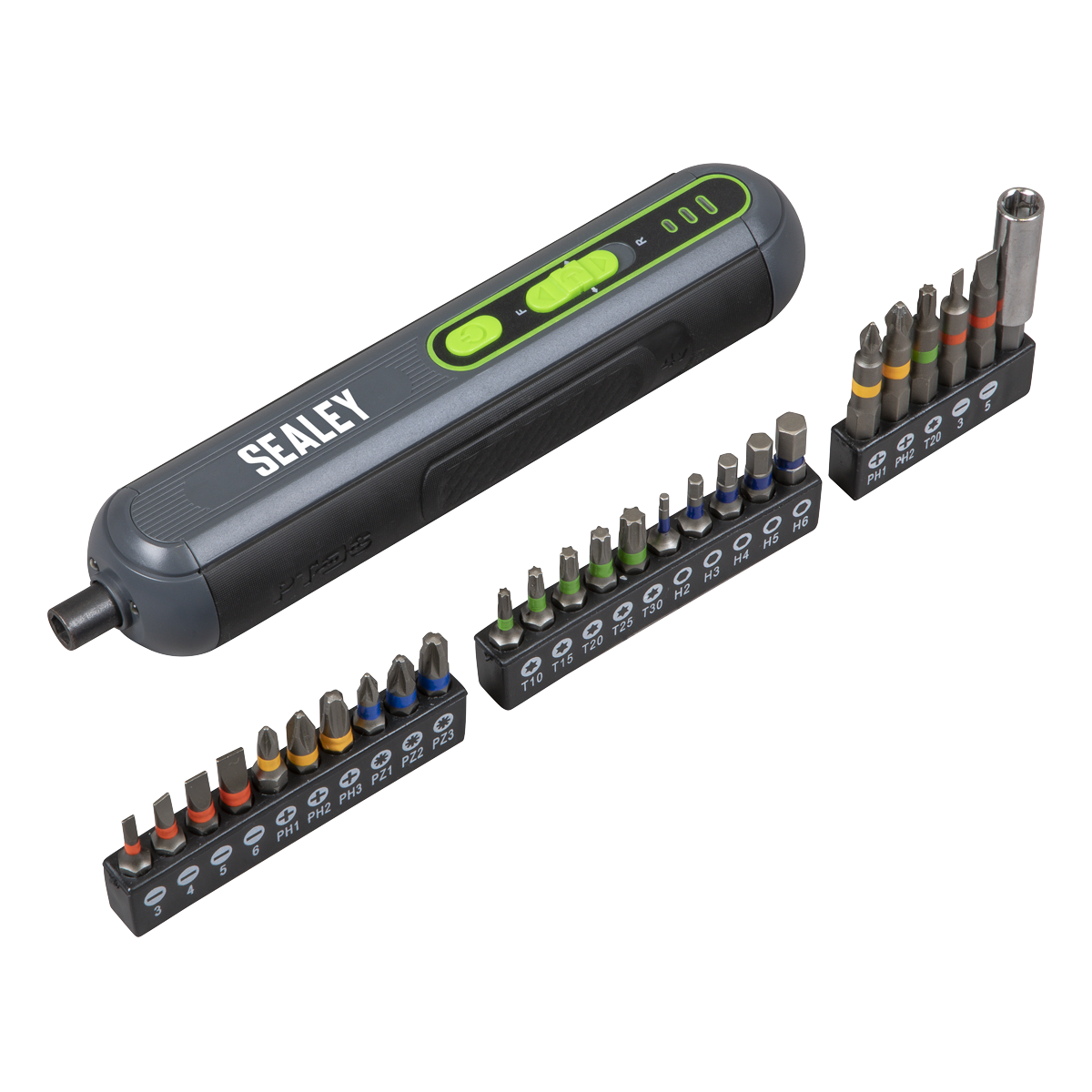 Cordless Screwdriver with Bit Set 4V 25pc
