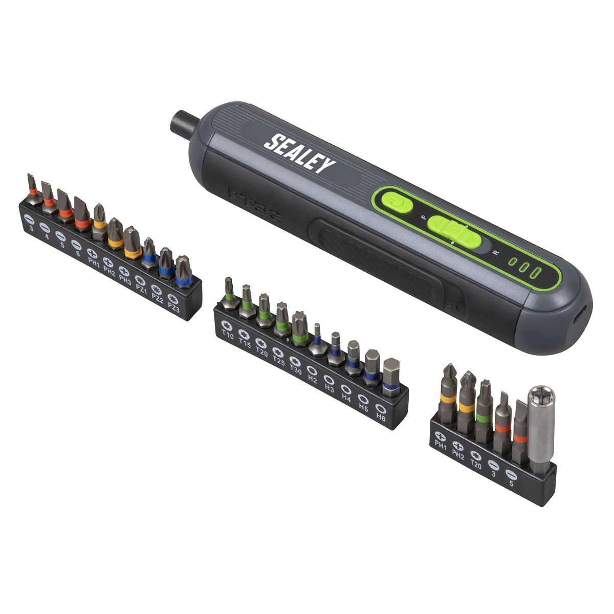 Cordless Screwdriver with Bit Set 4V 25pc