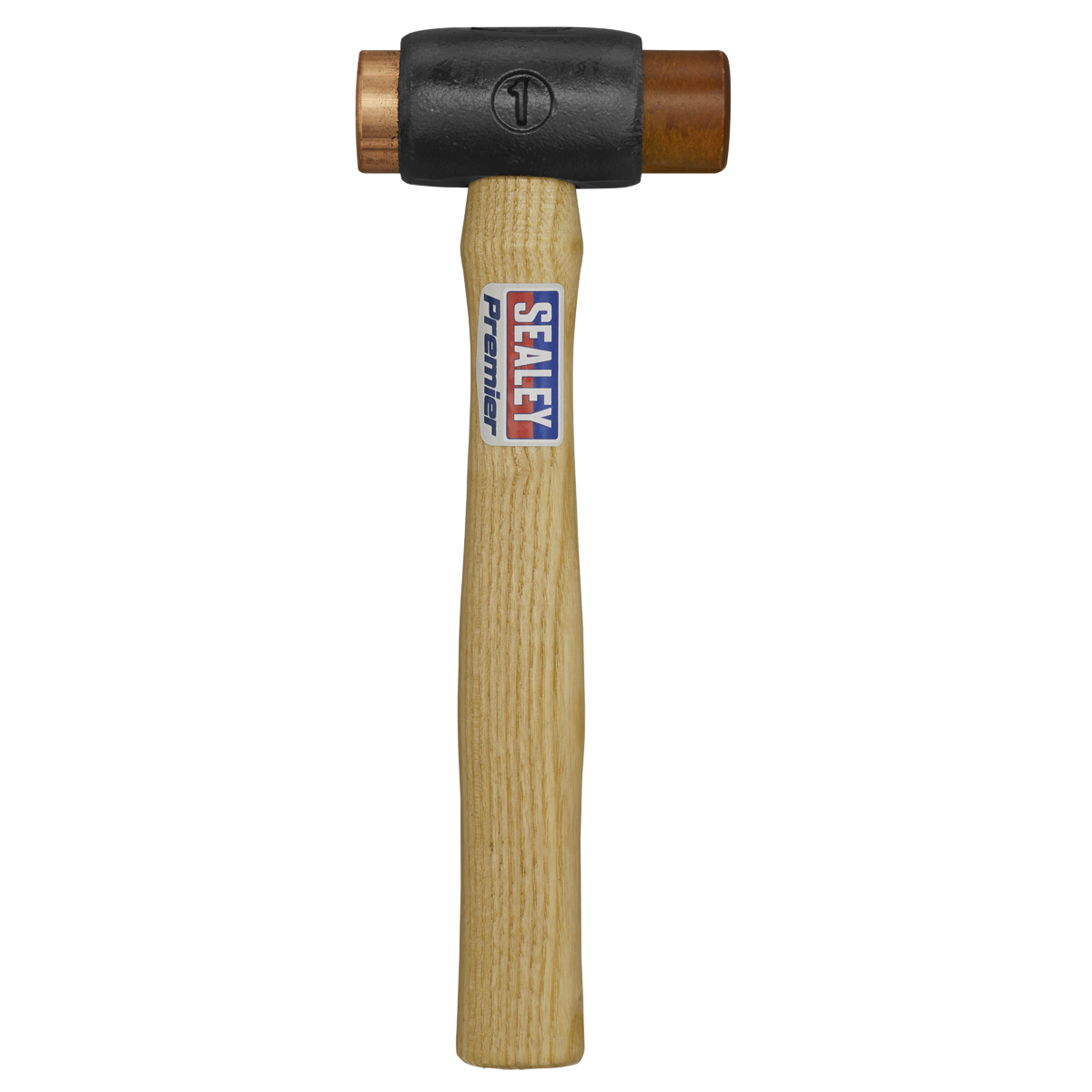 Premier Copper/Rawhide Faced Hammer with Hickory Shaft