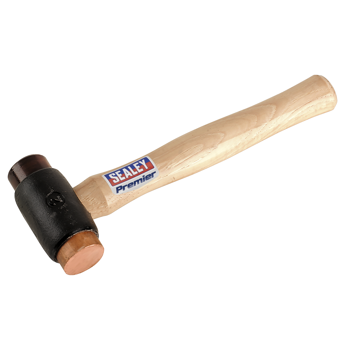 Premier Copper/Rawhide Faced Hammer with Hickory Shaft