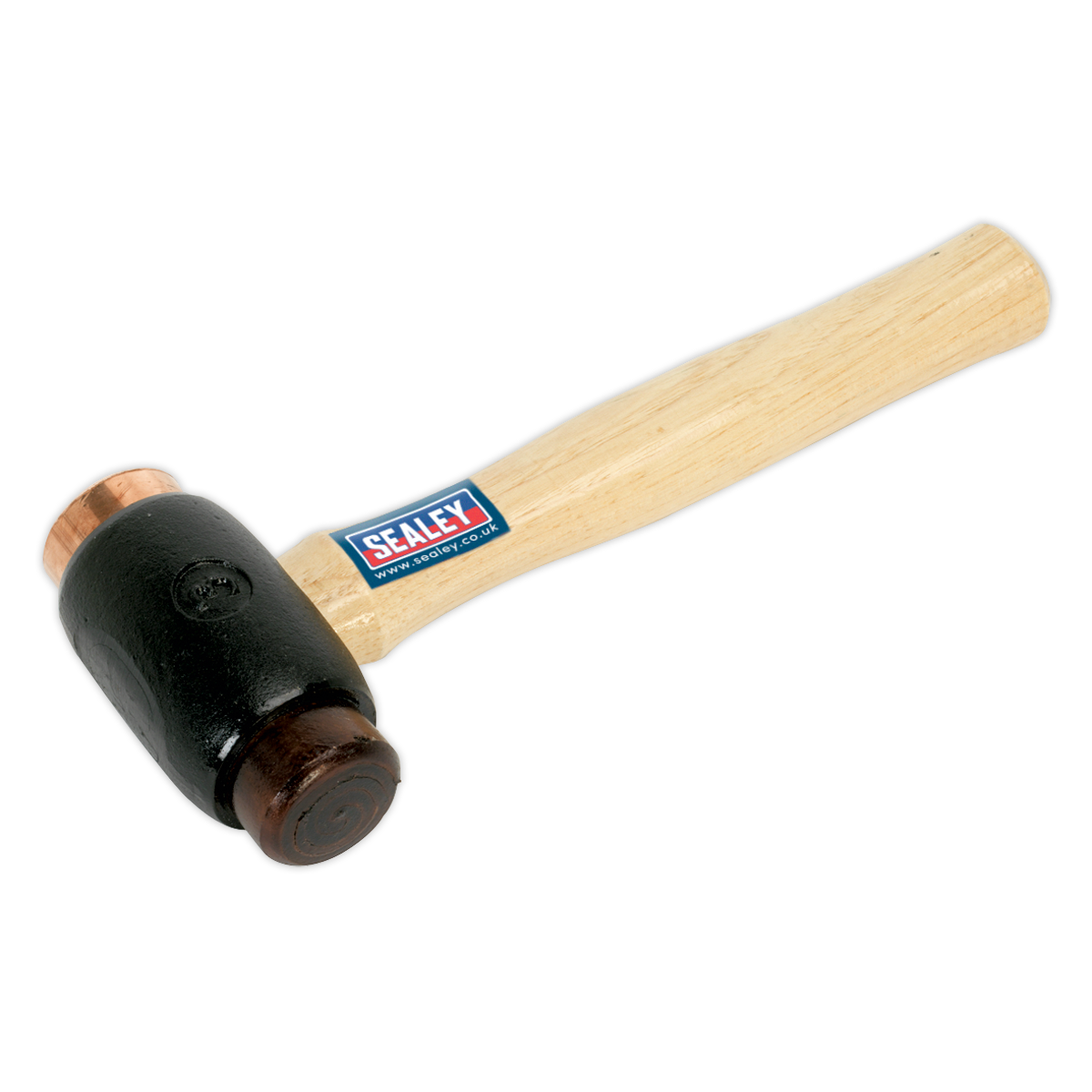 Premier Copper/Rawhide Faced Hammer with Hickory Shaft