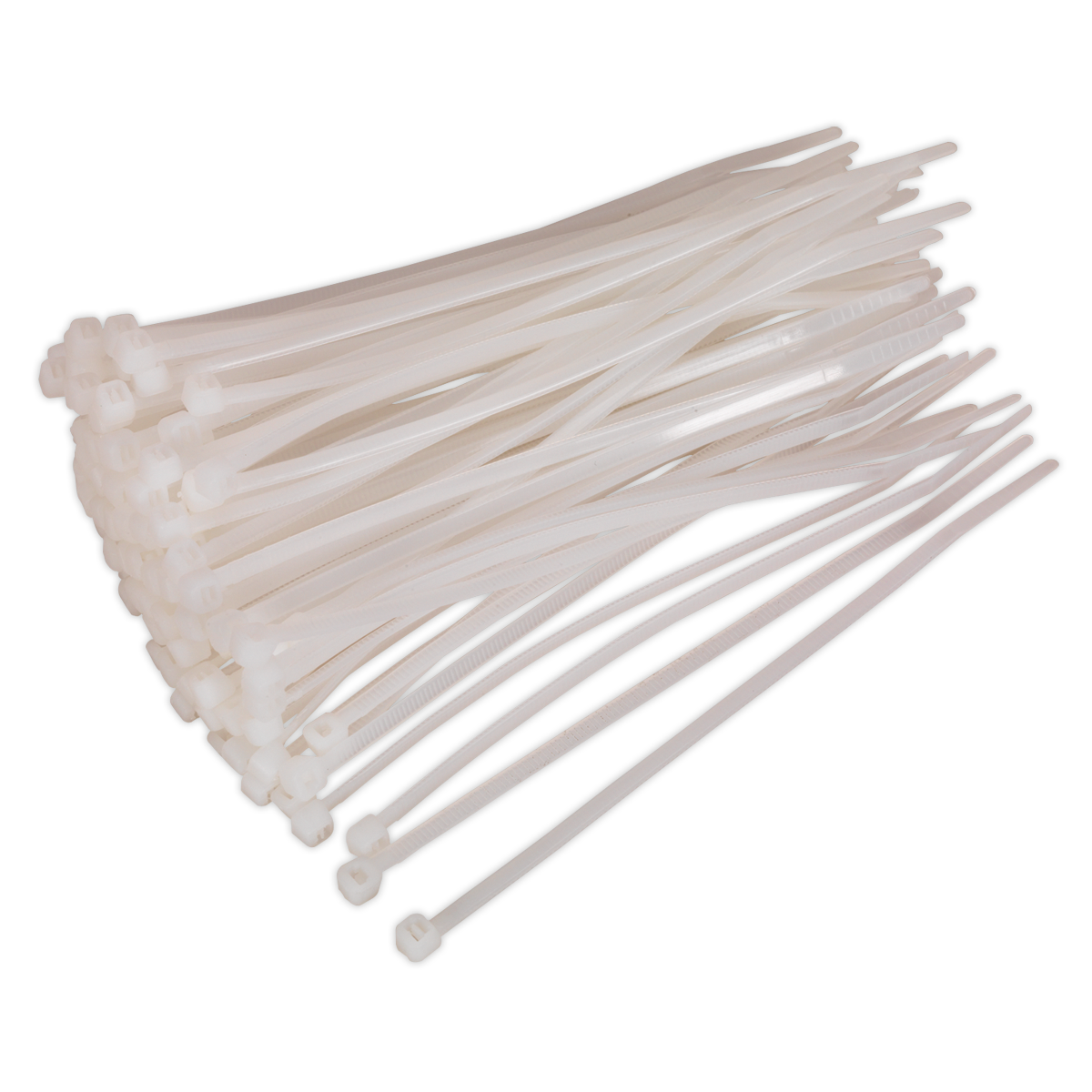 Cable Tie 150 x 3.6mm, White - Pack of 100