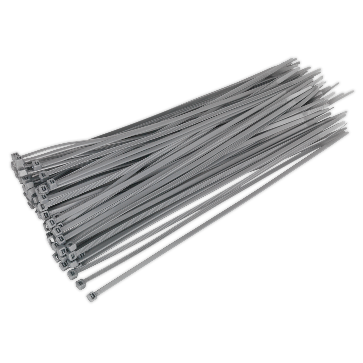 Cable Tie 300 x 4.4mm, Silver - Pack of 100