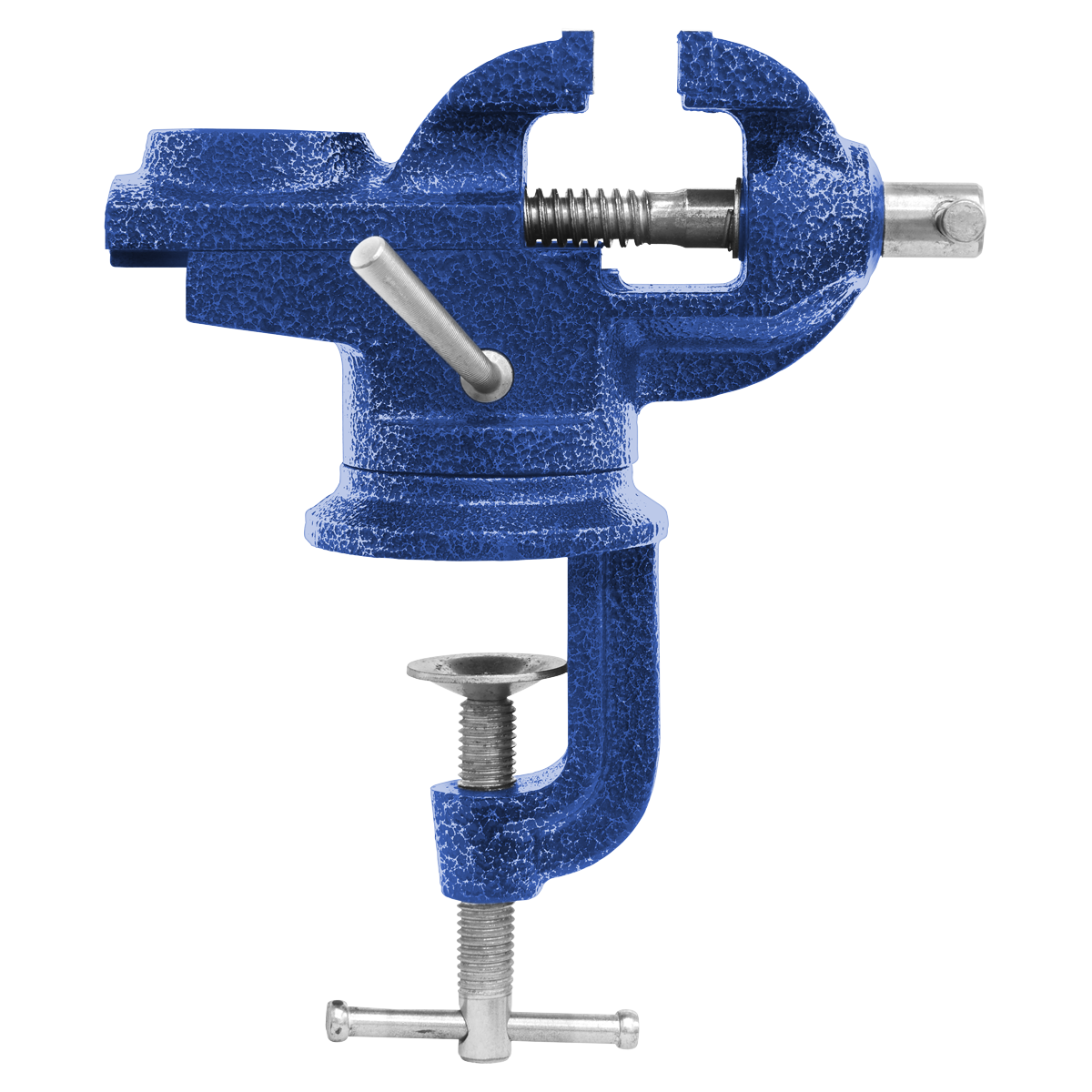 Portable Bench & Table Vice with 360° Swivel Base 50mm