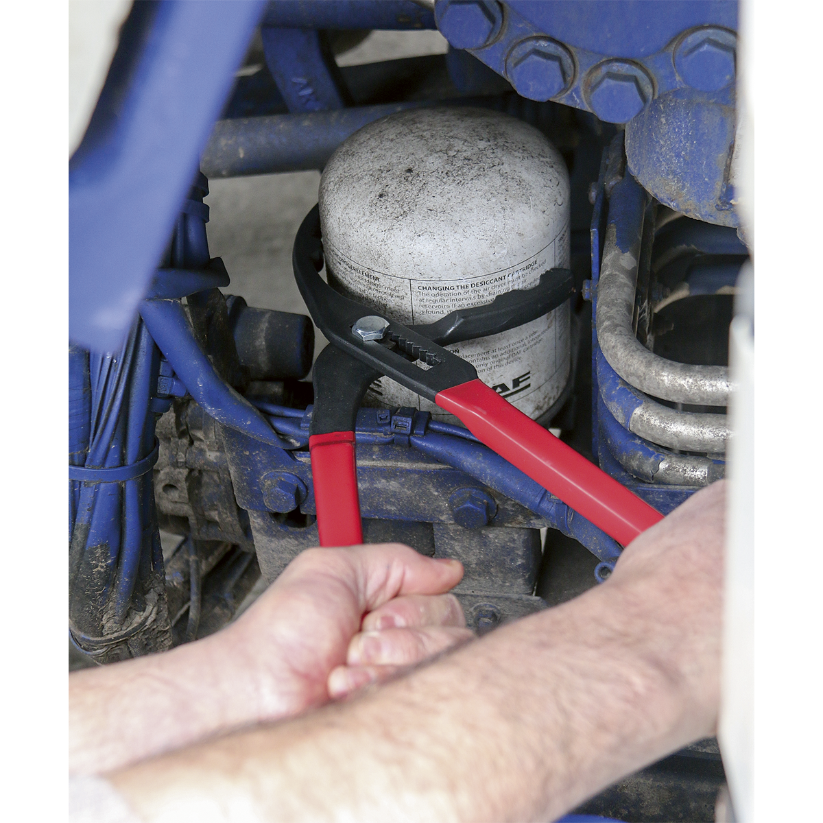 Oil Filter Pliers for Commercial Vehicles 95-178mm