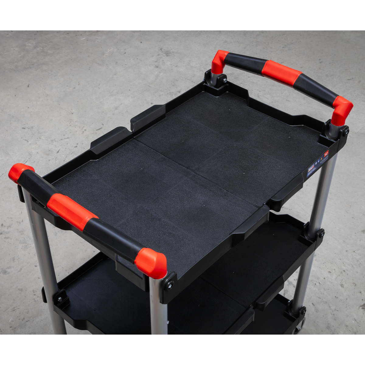 Folding Workshop Trolley 3-Level