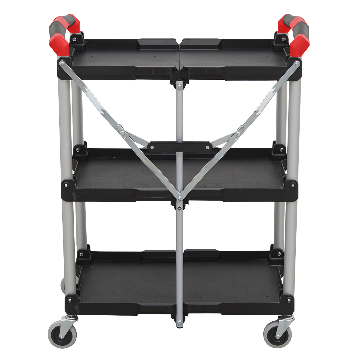 Folding Workshop Trolley 3-Level