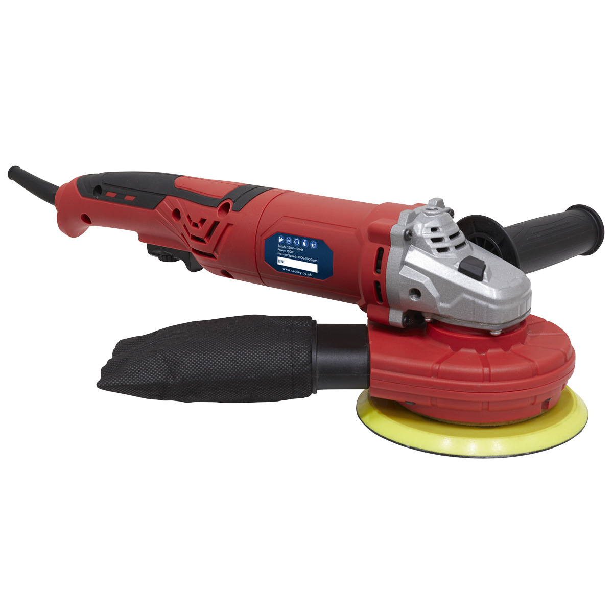 150mm Variable Speed Dust-Free Dual Action Sander 750W