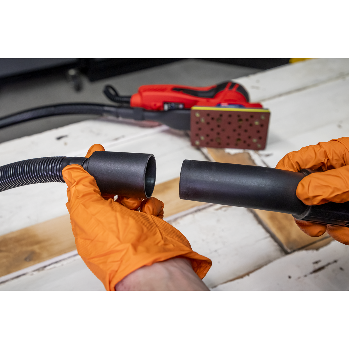 Variable Speed Brushless Orbital Sander 350W