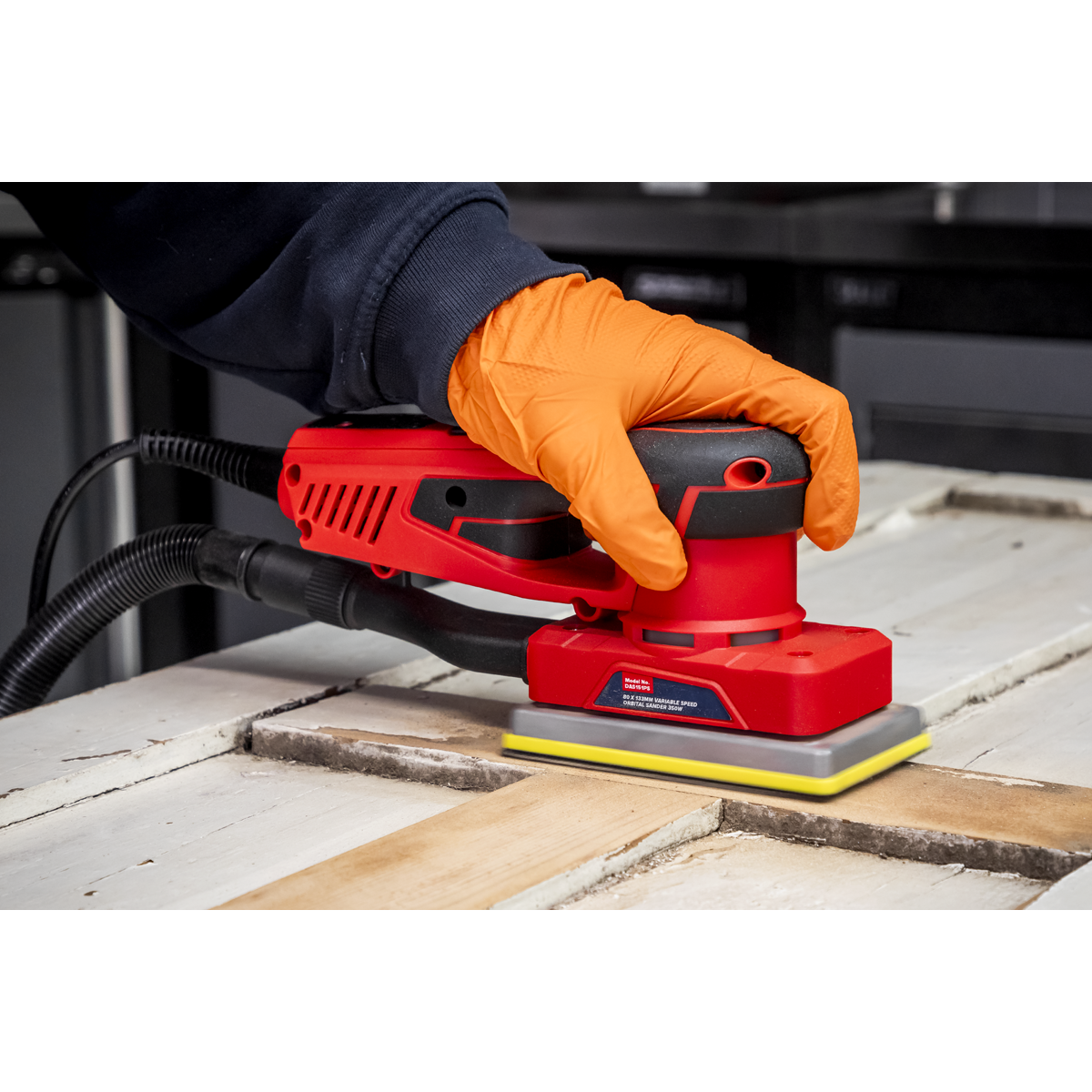 Variable Speed Brushless Orbital Sander 350W