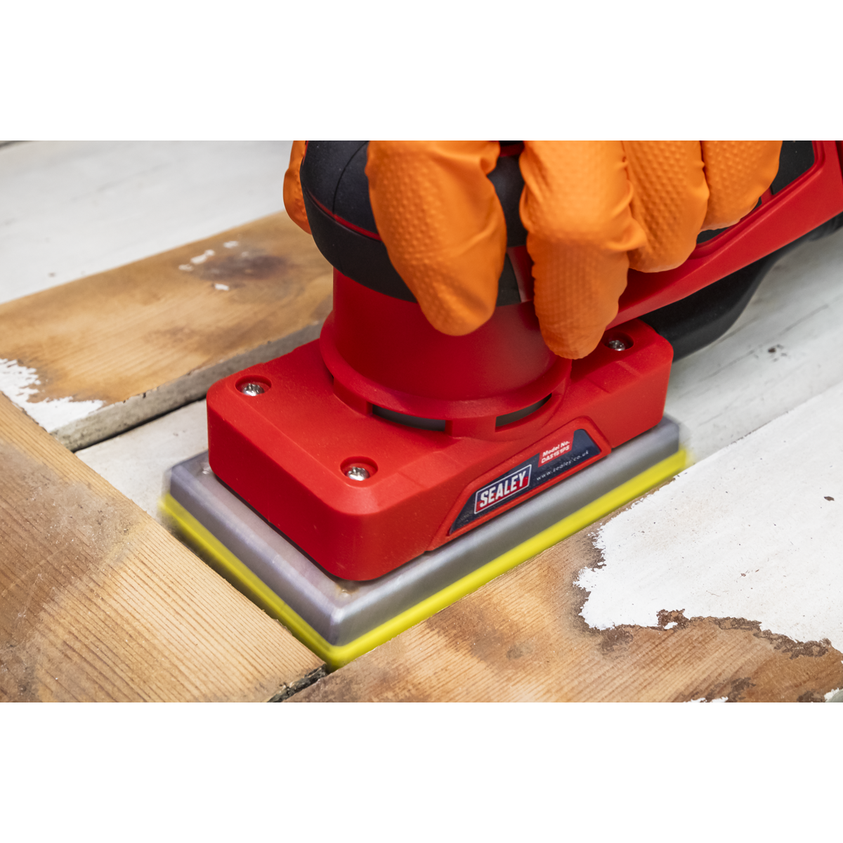 Variable Speed Brushless Orbital Sander 350W