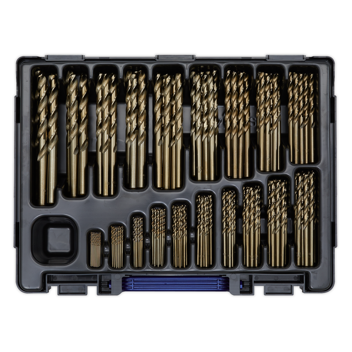 HSS Cobalt Fully Ground Drill Bit Assortment 1-10mm 170pc