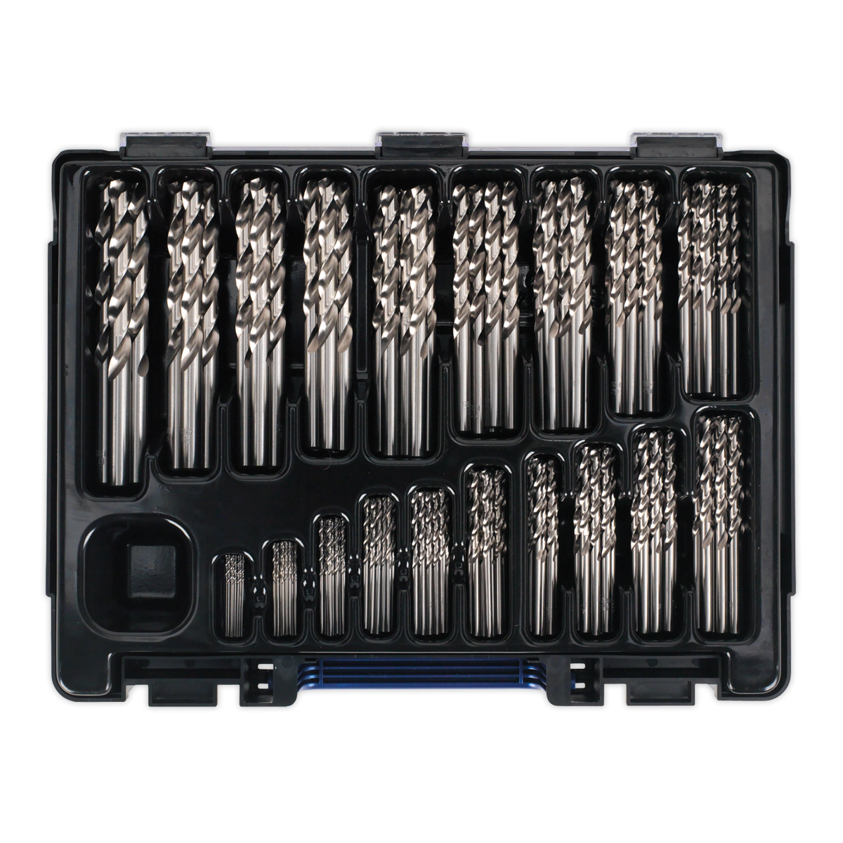 HSS Fully Ground Drill Bit Assortment 1-10mm 170pc