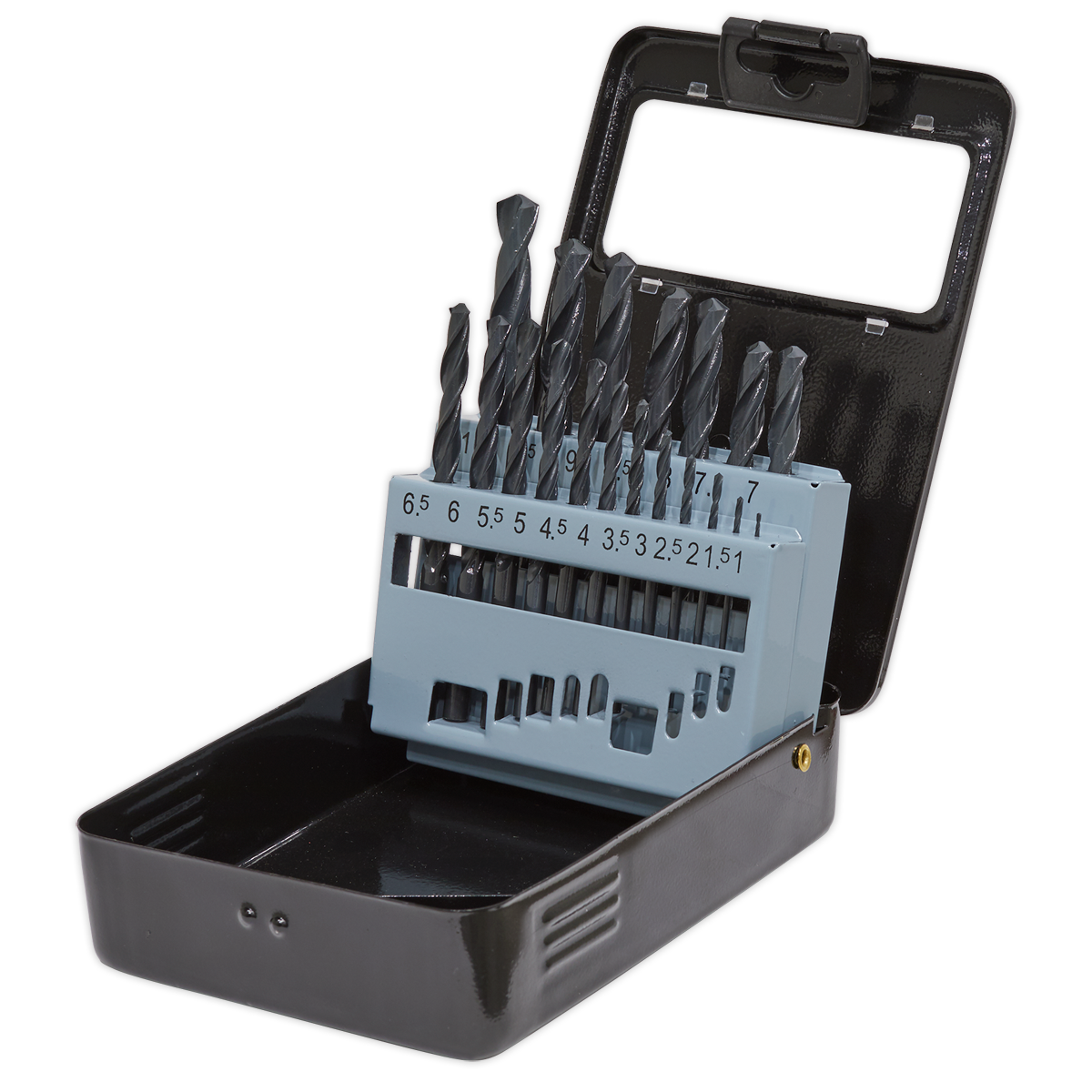 HSS Roll Forged Drill Bit Set 19pc
