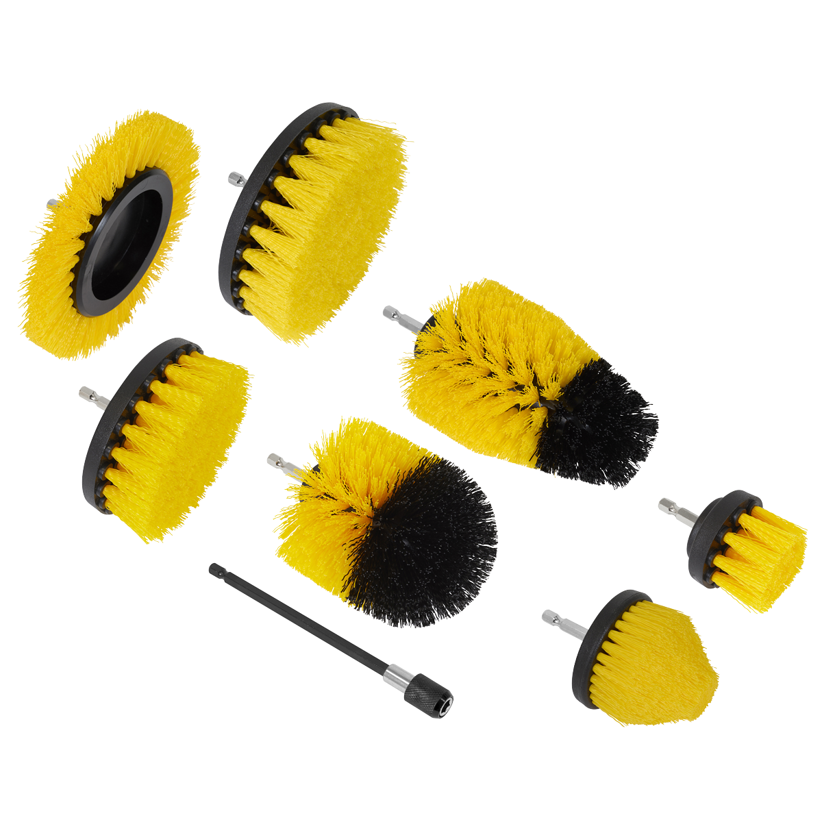 Drill Brush Set 8pc